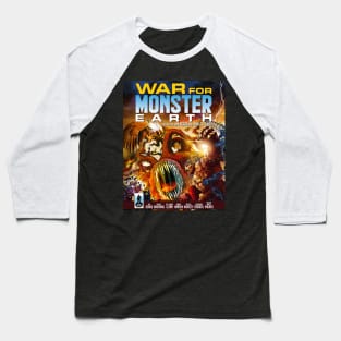 War for Monster Earth Baseball T-Shirt